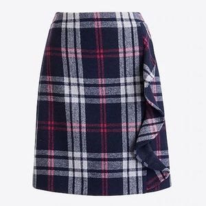 Jcrew Wool Mini Skirt